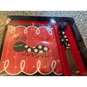 Mainstreet Collection Ant Napkin & Spreader Outdoor Summer Dining Hostess Gift